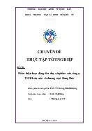Đề tài Hoàn thiện hoạt động tiêu thụ sản phẩm của công ty TNHH sản xuất và thương mại Hưng Phát