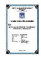 Đề tài Hợp đồng giao nhận thầu xây lắp - Thực tiễn ở công ty cổ phần đầu tư và xây dựng số 4