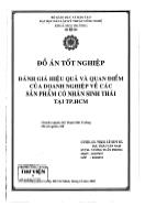 Đồ án Đánh giá hiệu quả và quan điểm của doanh nghiệp về các sản phẩm có nhãn sinh thái tại TP Hồ Chí Minh