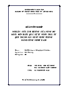 Đồ án Nghiên cứu ảnh hưởng nồng độ muối đến hiệu quả xử lý nước thải từ quy trình sản xuất nước tương bằng công nghệ Uasb