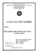 Luận văn Điều khiển thiết bị điện qua mạng vi điều khiển