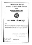 Luận văn Một số giải pháp quản trị chất lượng và giảm các chi phí cho sản phẩm may mặc xuất khẩu tại Công ty DM