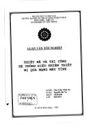 Luận văn Thiết kế và thi công hệ thống điều khiển thiết bị qua mạng máy tính