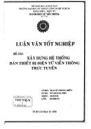 Luận văn Xây dựng hệ thống bán thiết bị điện tử viễn thông trực tuyến