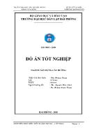 Đồ án Thiết kế tuyến đường qua hai điểm B3 - E8 thuộc tỉnh Hà giang