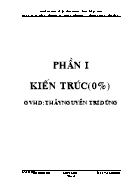 Đồ án Thiết kế Chung cư lô A, khu tái định cư Thành Mỹ Lợi - Tp Hồ Chí Minh